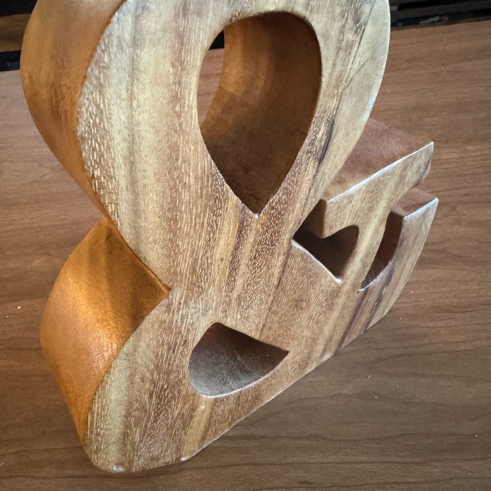 Wooden Ampersand Decor - Picture 12 of 13